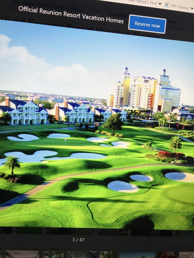 Reunion Resort Townhouse คิสซิมมี ภายนอก รูปภาพ
